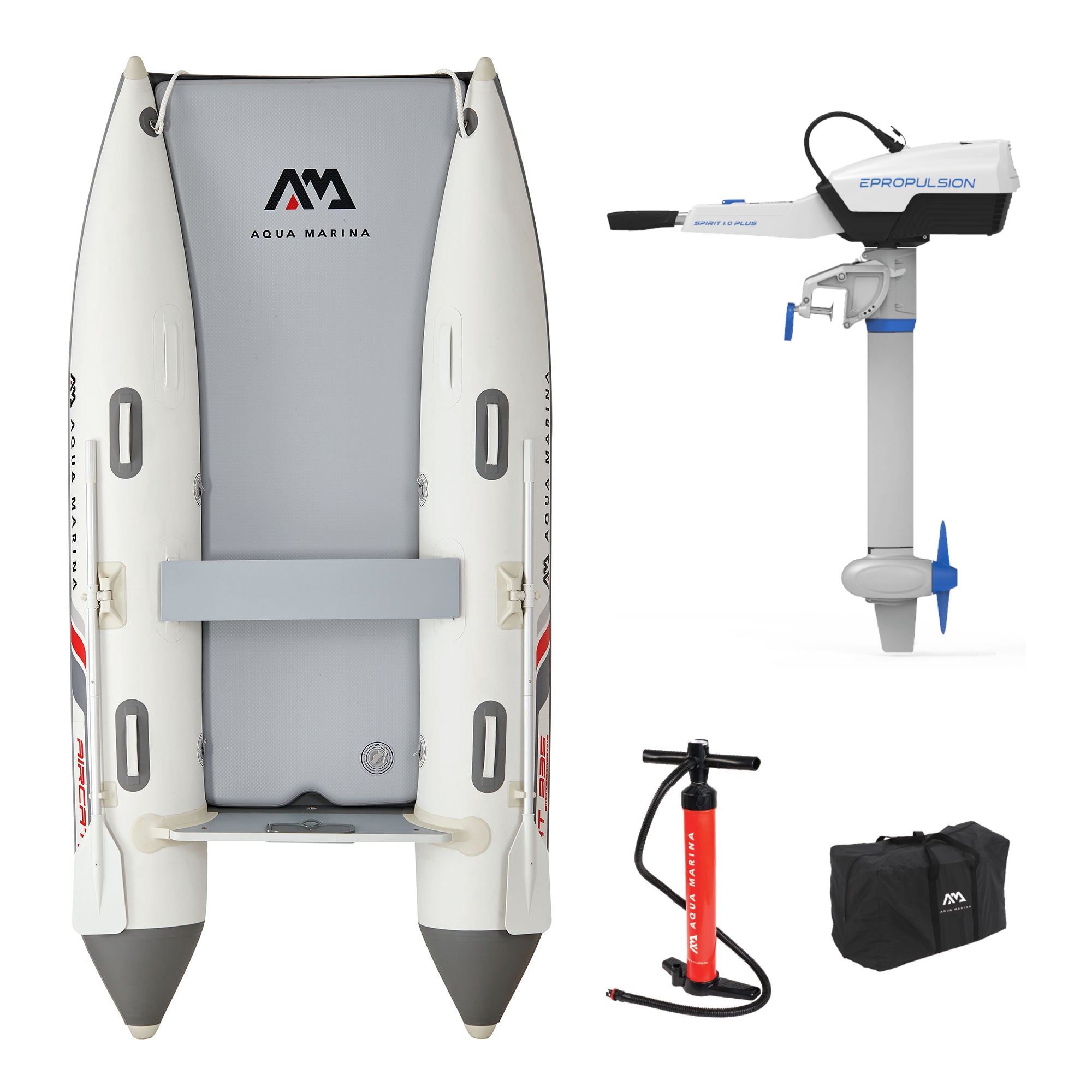 Aqua Marina Aircat 3.35m with ePropulsion Spirit 1.0 Plus Outboard