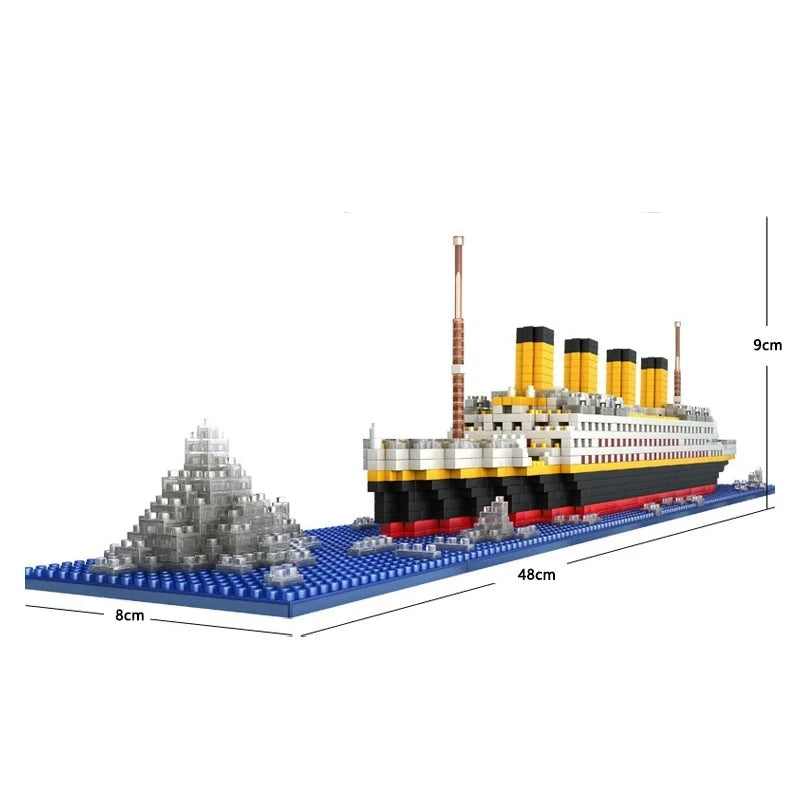 Titanic Model Ship Building Blocks (1860 pcs)