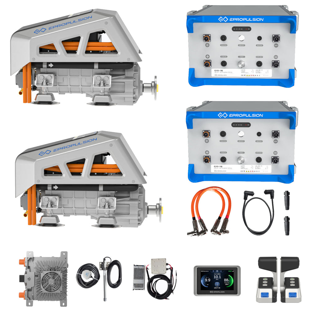 Dual I-20 Inboard System with Dual G102-100 Battery
